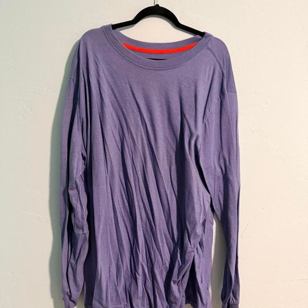 Boulder Creek KingSize Mens Blue Long Sleeve Shirt 3XL Tall